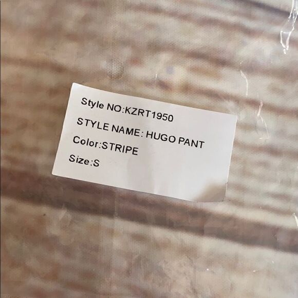 NWT Kopper & Zink Striped Hugo Pant - Picture 6 of 6